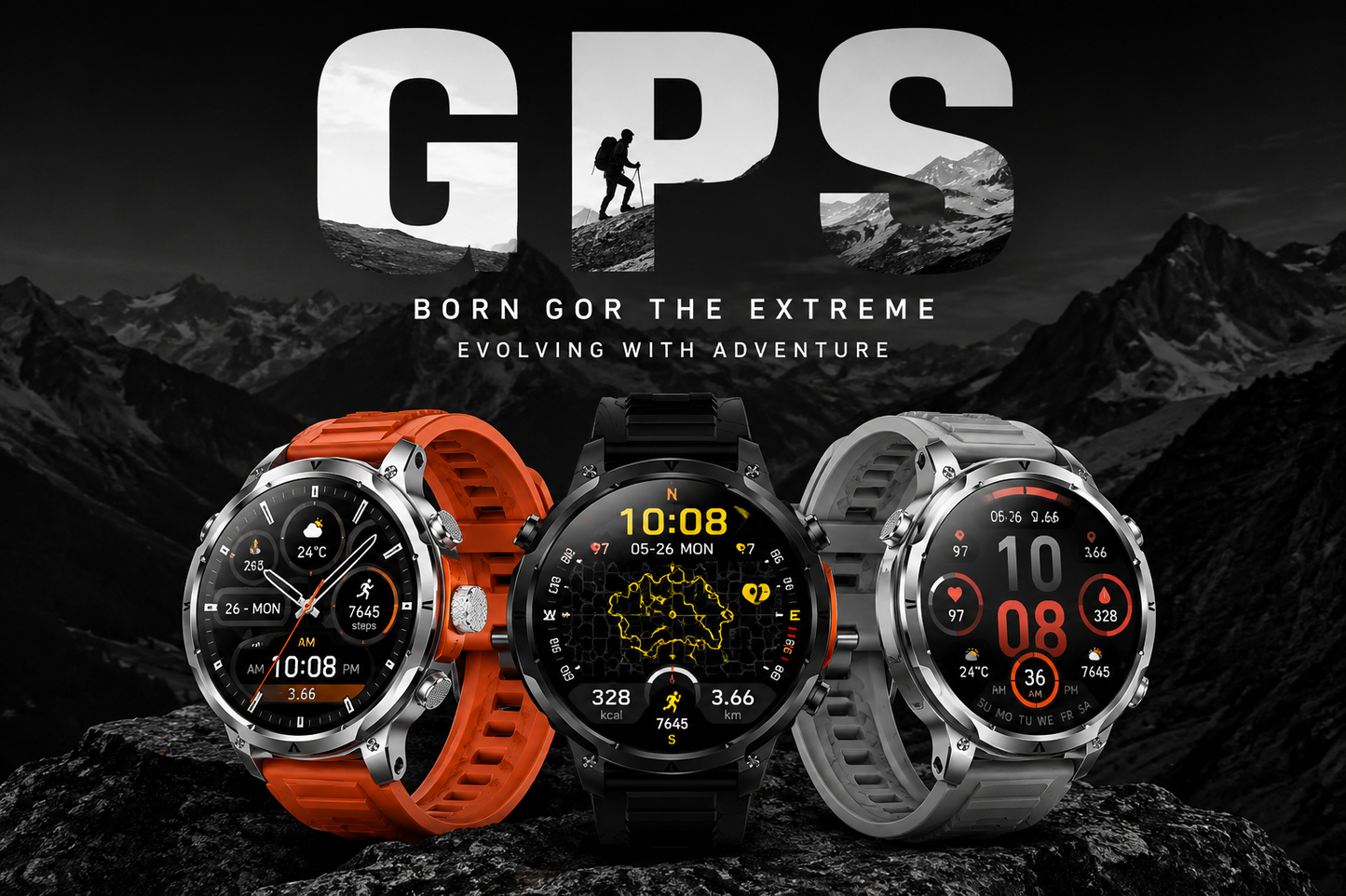 GPS Outdoor Smartwatch