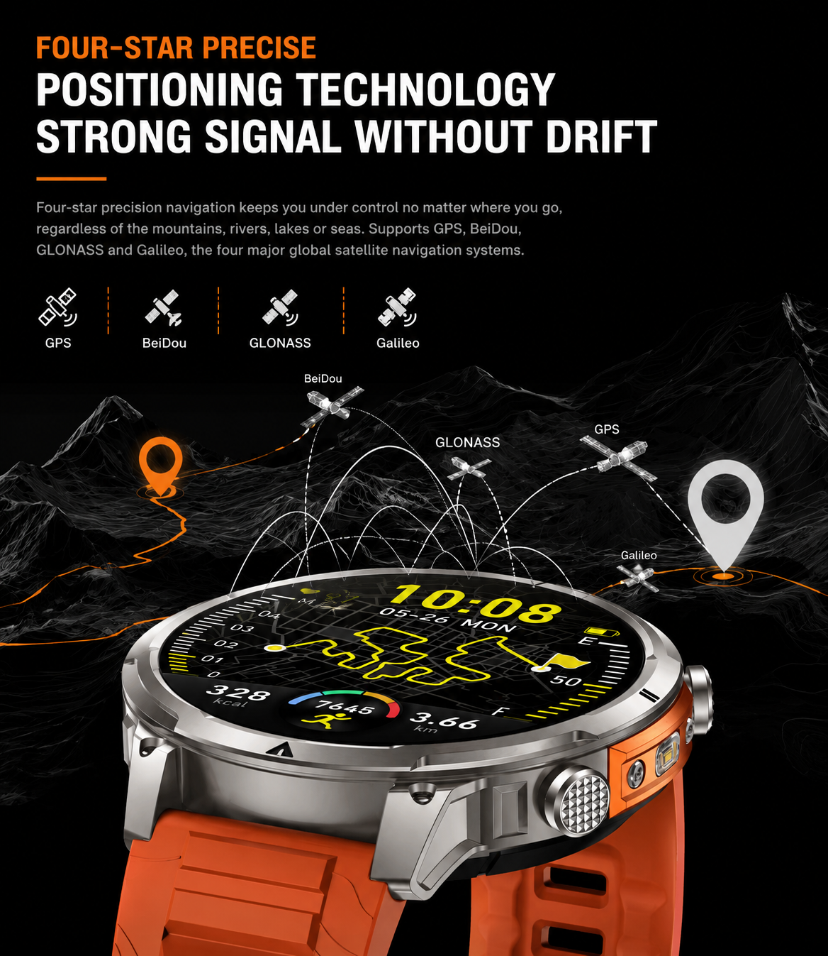 GPS Outdoor Smartwatch
