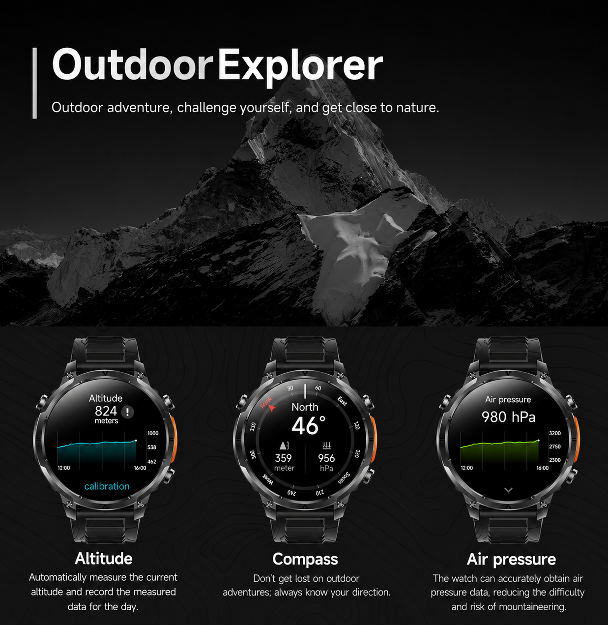 GPS Outdoor Smartwatch