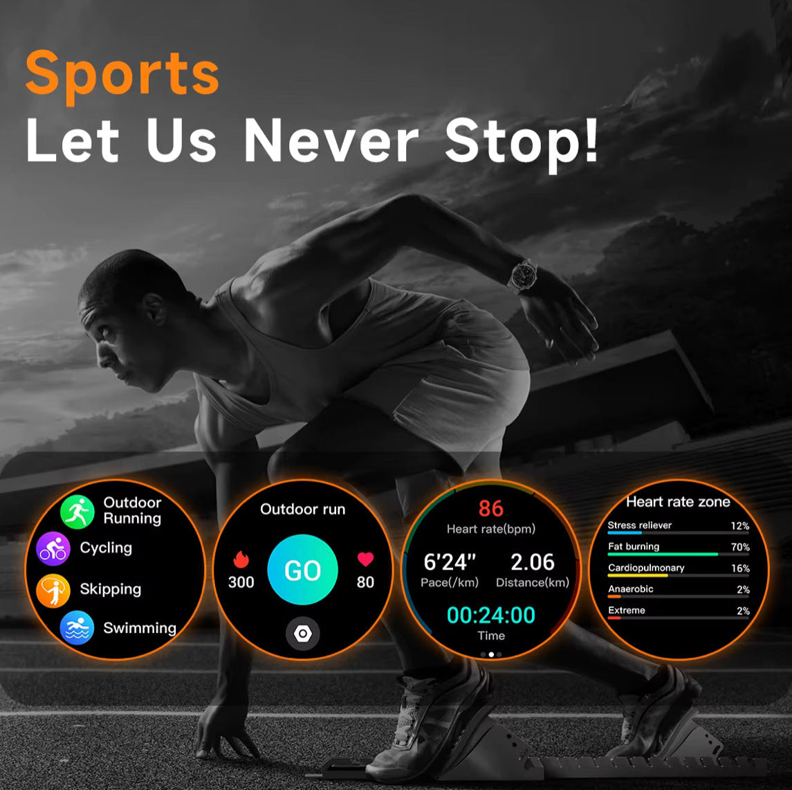 GPS Outdoor Smartwatch
